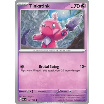 Sběratelská karetní hra Tinkatink 102/193 - Paldea Evolved Typ karty: Non-Holo