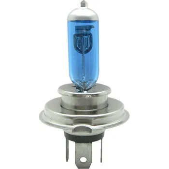 Autožárovka Halogenová žárovka s paticí H4, 100/90W, 12V - Bílá 5500K