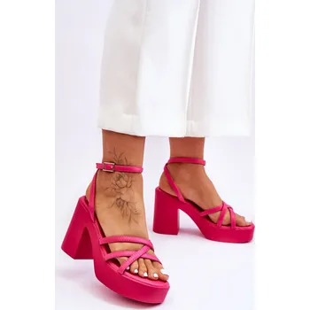 Dámské sandále Sandály na podpatku model 180544 Step in style 36