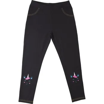 Dívčí legíny Dívčí legíny WOLF H2153, černé