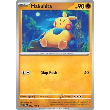 Karetní hra Makuhita 112/193 - Paldea Evolved Typ karty: Non-Holo
