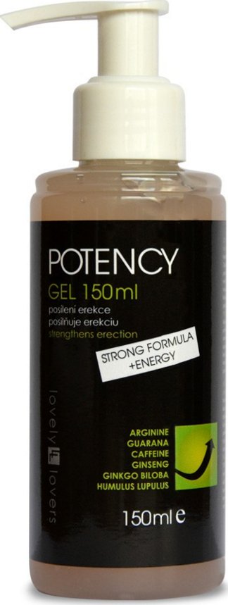 Lovely Lovers POTENCY Gel STRONG FORMULA + ENERGY 150ml