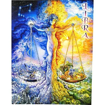 Přání Zodiac velké 28 x 22 cm - Váhy