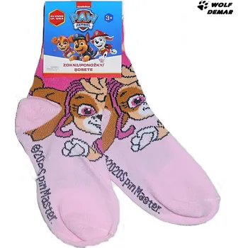 Dívčí ponožky SETINO 881-364 Paw Patrol vzor 3, vel. 23-34