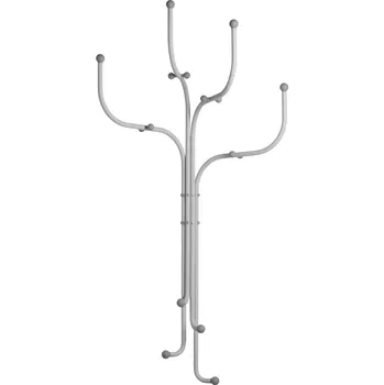 Věšák Nástěnný věšák COAT TREE 104 cm, světle šedá, ocel, Fritz Hansen