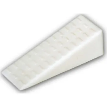 dveřní zarážka Zarážka dveří klínový bílý