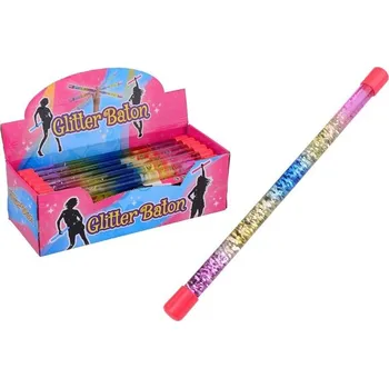 Karnevalový doplněk Taneční hůlka s glitry