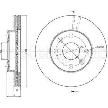 Brzdový kotouč Brzdový kotouč METELLI 23-0959