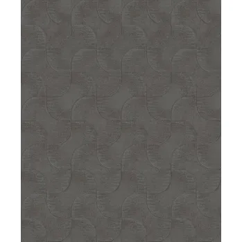 Tapeta Vliesová tapeta černá, geometrická 608168 / Tapety na zeď Sky Lounge (0,53 x 10,05 m) Rasch