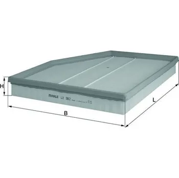 Vzduchový filtr Vzduchový filtr MAHLE LX 982