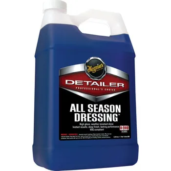 Meguiars All Season Dressing - přípravek pro renovaci a ochranu exteriérových plastů a pneumatik, 3,78 l