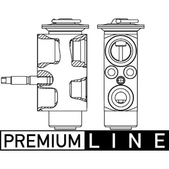 Ventil klimatizace Expanzní ventil, klimatizace MAHLE AVE 113 000P