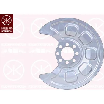 Brzdový kotouč Ochranný plech proti rozstřikování, brzdový kotouč KLOKKERHOLM 9571879