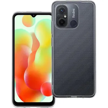 Pouzdro na mobilní telefon Kryt Xiaomi Redmi 12C 2 mm průhledný (obal neboli pouzdro na Xiaomi Redmi 12C)