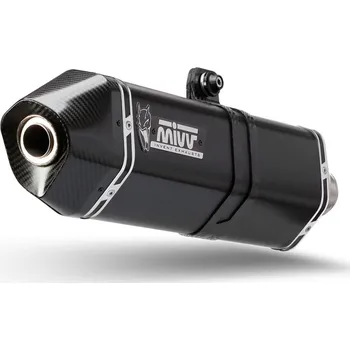 Výfuk pro motocykl Koncovka výfuku MIVV SPEED EDGE M.013.LRB Černá nerezová ocel