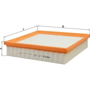 Klimatizace automobilu Filtr, vzduch v interiéru MAHLE LA 148