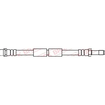 Brzdová hadice Brzdová hadice QUICK BRAKE 32.427