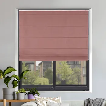Roleta FOA Římská roleta, Bello, Tmavě růžová, RB 010 , 75 x 50 cm