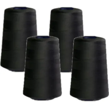 Nit Sada nití PES OVERLOCK TOXO - černá (4x5000Y)