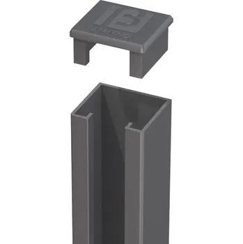 Příslušenství pro plot U-profil HoriZen Prime 40 x 35 x 1920 mm, antracit
