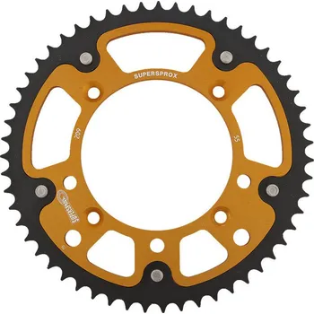 Řetězová sada pro motocykl Řetězová rozeta SUPERSPROX STEALTH RST-209:55-GLD zlatá 55 zubů, 420