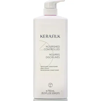Kerasilk Essentials Smoothing Conditioner - Kondicionér pro hrubé, krepaté nebo nepoddajné vlasy 750 ml