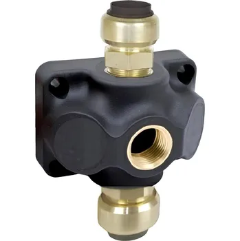 Vodovodní potrubí TECTITE Průchozí krabice pro rozvod vzduchu 18 mm + 18 mm - 1xG1/2"