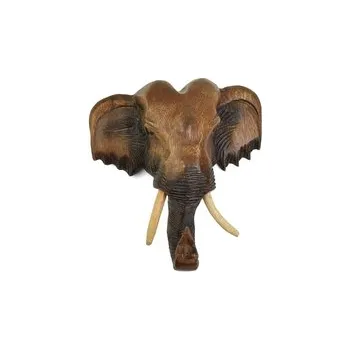 Závěsná dekorace Sloní hlava 18 cm