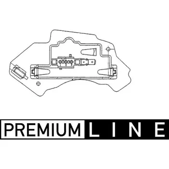 Regulace, vnitřní ventilace MAHLE ABR 28 000P