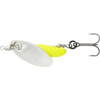 Umělá nástraha SAVAGE GEAR - Třpytka Grub Spinner, vel. 1, 3,8g, Silver Yellow