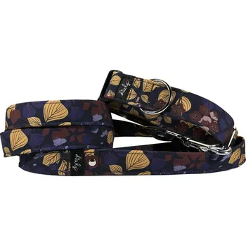 Obojek pro psa Obojek HAPPYZOO BY KIWLY softshell Barevné listy 2x22-32cm