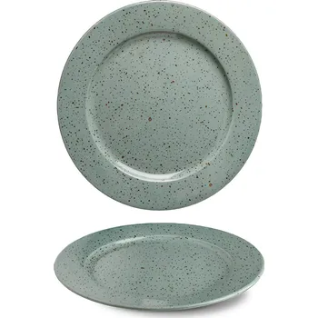 Talíř Lilien | Talíř mělký, zelený, 28 cm, Lifestyle