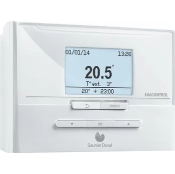 Saunier Duval Regulátor teploty s týdenním programátorem Exaco Ntrol E7 (S0020118088)