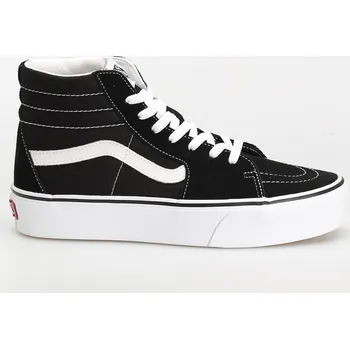 Pánská móda Vans Sk8 Hi Platform 2.0 (black/true white) 40.5, černá