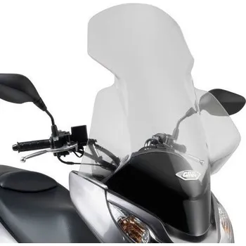 GIVI 323DT plexi čiré Honda PCX 125 10-13/PCX 150 10-13, vxš 820x580 mm, vyšší o 420 mm