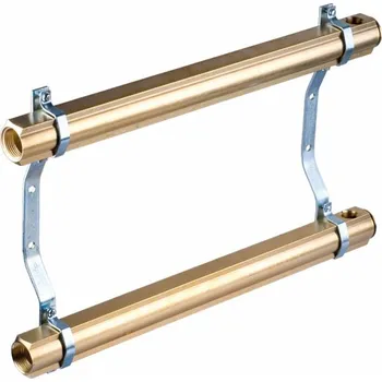 rozdělovač topení Perfexim Brass rozdělovač 11 okruhů bez vsuvek (30-100-1100-000)