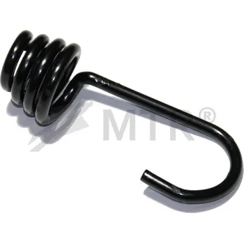 Tesařské kování MTR Hák na gumolana Varianta: Hák na gumolana 8-10mm černý lak