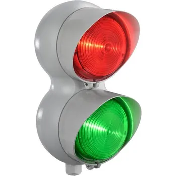 Poplachová siréna SIRENA Sestava semaforu TLINE 2 XLF JR DIRECTIONAL, 24 V AC/DC, červená-zelená SIR-69791