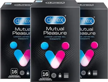 Kondom Durex Mutual Pleasure 3x 16 ks