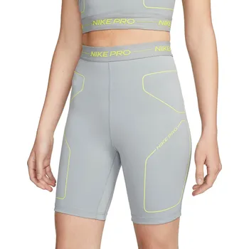 Dámské kraťasy Dámské kompresní kraťasy Nike W NP DF SSNL NVLTY HR SHRT 7N W šedé DM7585-073 - S | UK 14 | US 15