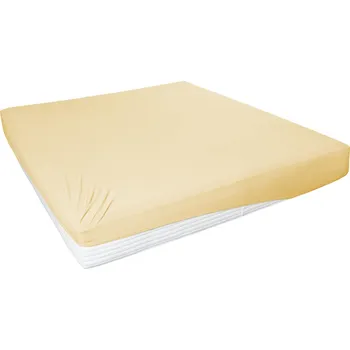 Prostěradlo Primera Žerzejové napínací prostěradlo (broskvová, 90-100 x 200 cm)