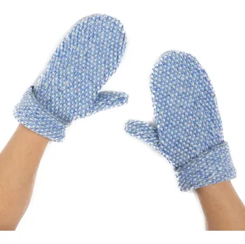 Rukavice Wooline Laura modré L/XL