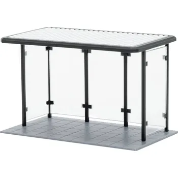 Modelová železnice Kibri 37125 N Autobusová zastávka s plochou střechou