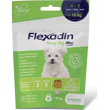 VÉTOQUINOL Flexadin Yong Dog Mini (60tbl)
