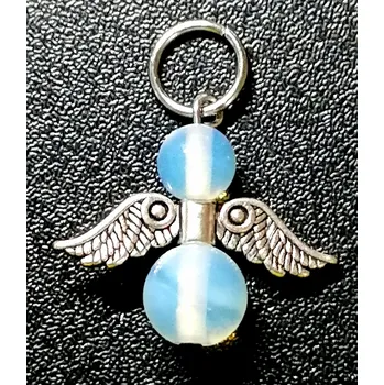 Přívěsek Anděl pro štěstí z opalitu