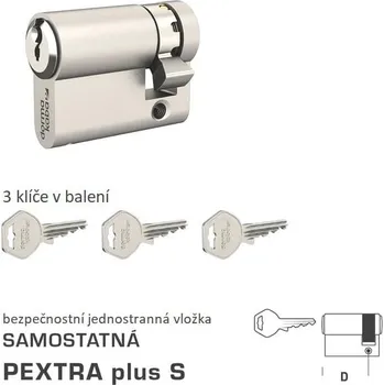 Stavebniny DK - PEXTRA plus S jednostranná 35 mm NP - Nikl perla