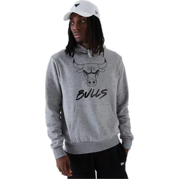 Pánská mikina Pánská mikina přes hlavu New Era NBA METALLIC PO HOODY CHICAGO BULLS šedá 60292299 - S | UK 6,5 | US 9