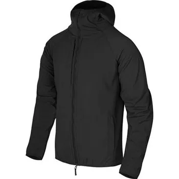 Bunda nepromokavá - Urban Hybrid - Soft shell - Černá - Helikon Velikost: S