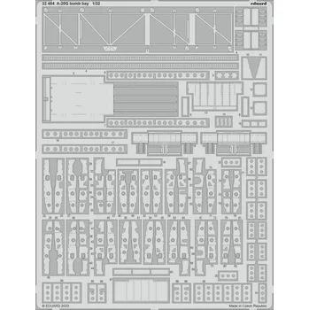 Plastikový model Eduard 1/32 A-20G bomb bay (HKM)