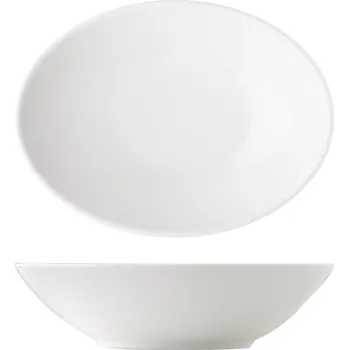 Suisse Langenthal | Miska oválná, bílá, 134x180 mm, Isabelle